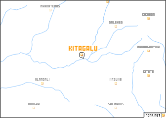 map of Kitagalu