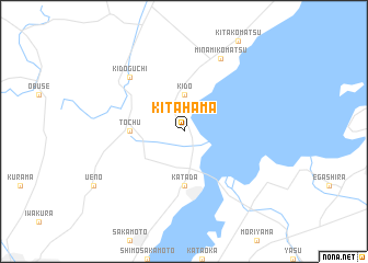 map of Kitahama