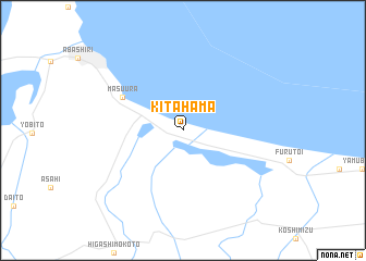 map of Kitahama