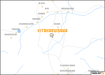 map of Kita-karuisawa