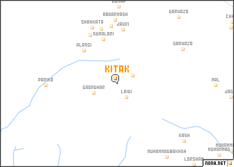 map of Kitak