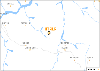 map of Kitala