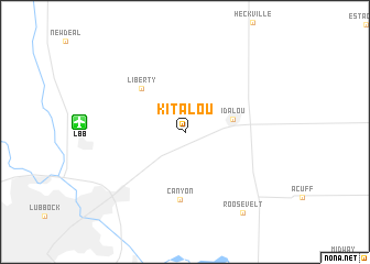map of Kitalou