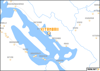 map of Kitamba II