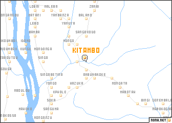 map of Kitambo