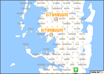 map of Kitambuuni