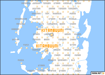 map of Kitambuuni