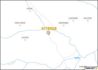 map of Kitanda