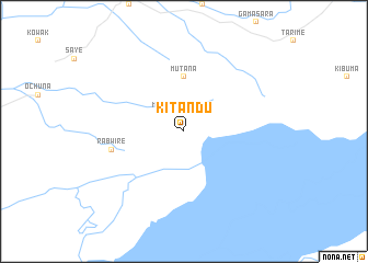 map of Kitandu