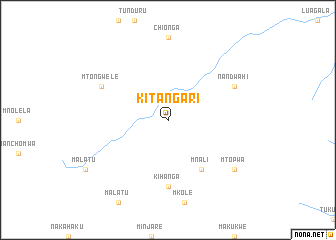 map of Kitangari