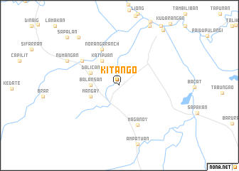 map of Kitango