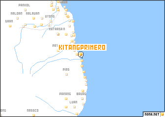 map of Kitang Primero