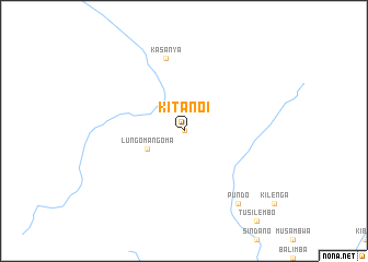 map of Kitanoi