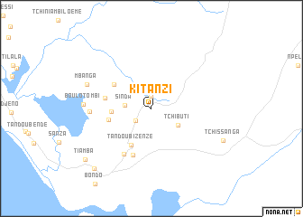 map of Kitanzi