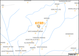 map of Kitān