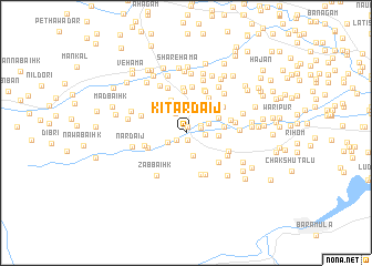 map of Kitardaij