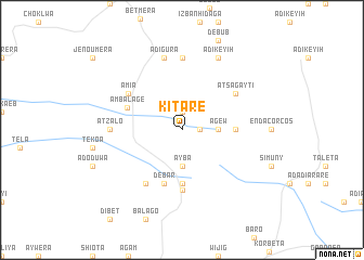 map of Kitarē