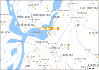 map of Kitārwāla