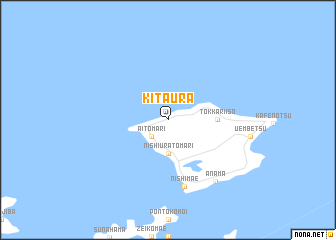 map of Kitaura