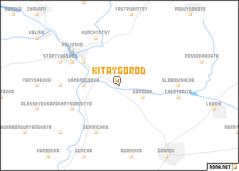 map of Kitaygorod