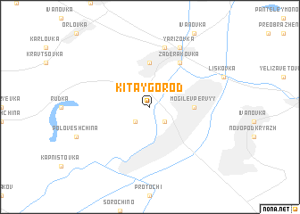 map of Kitaygorod