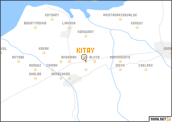 map of Kitay