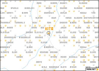 map of Kita