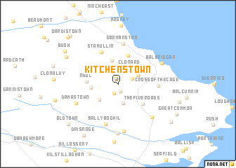 map of Kitchenstown