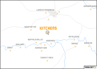 map of Kitchens