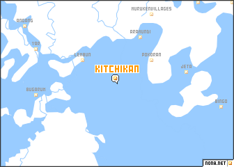 map of Kitchikan