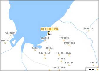 map of Kitebera