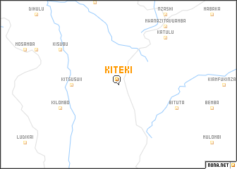 map of Kiteki