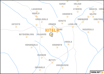 map of Kitela