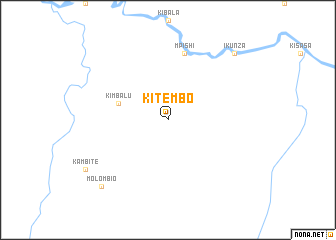 map of Kitembo