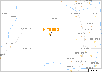 map of Kitembo