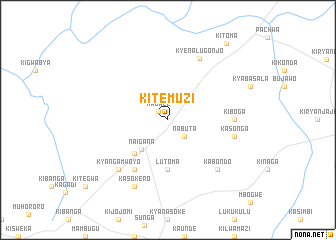 map of Kitemuzi