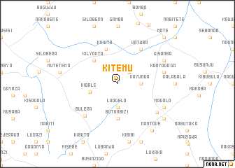 map of Kitemu