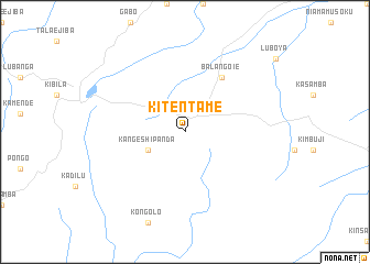 map of Kitentame