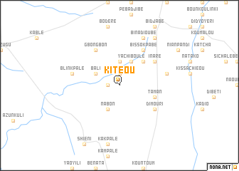 map of Kitéou
