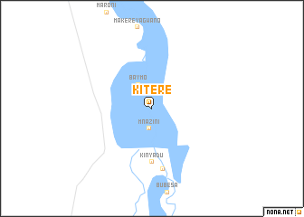 map of Kitere