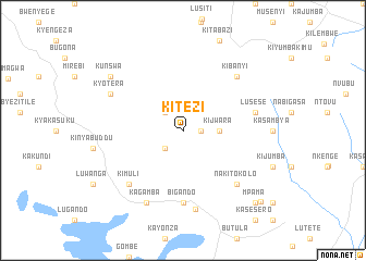 map of Kitezi