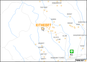 map of Kitheort