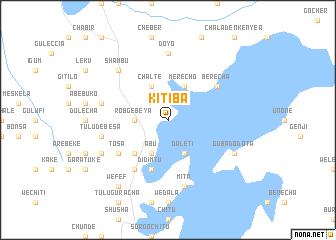 map of Kʼītʼība