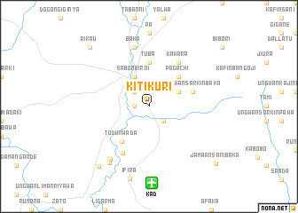 map of Kitikuri