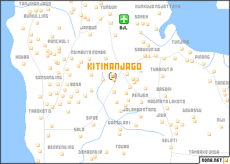 map of Kiti Manjago
