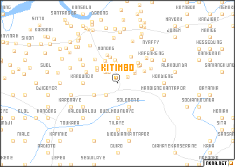 map of Kitimbo