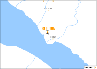 map of Kitinde