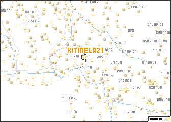 map of Kitine Lazi