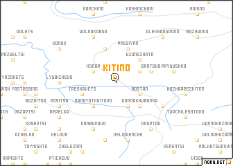 map of Kitino