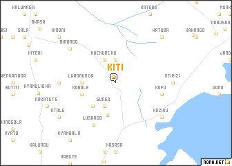 map of Kiti